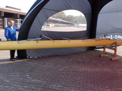Rowing boat storage