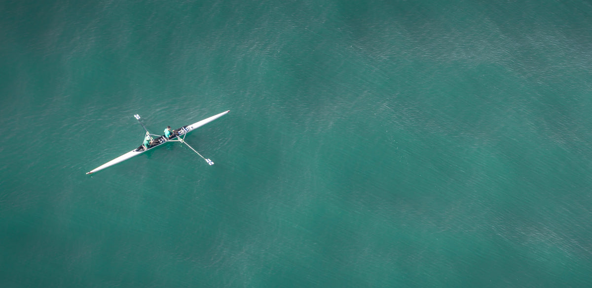 Rowing on the water